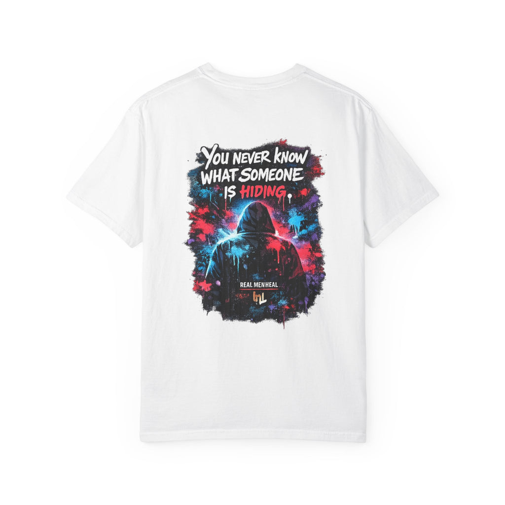 Smiling...But Not Okay Garment-Dyed T-shirt