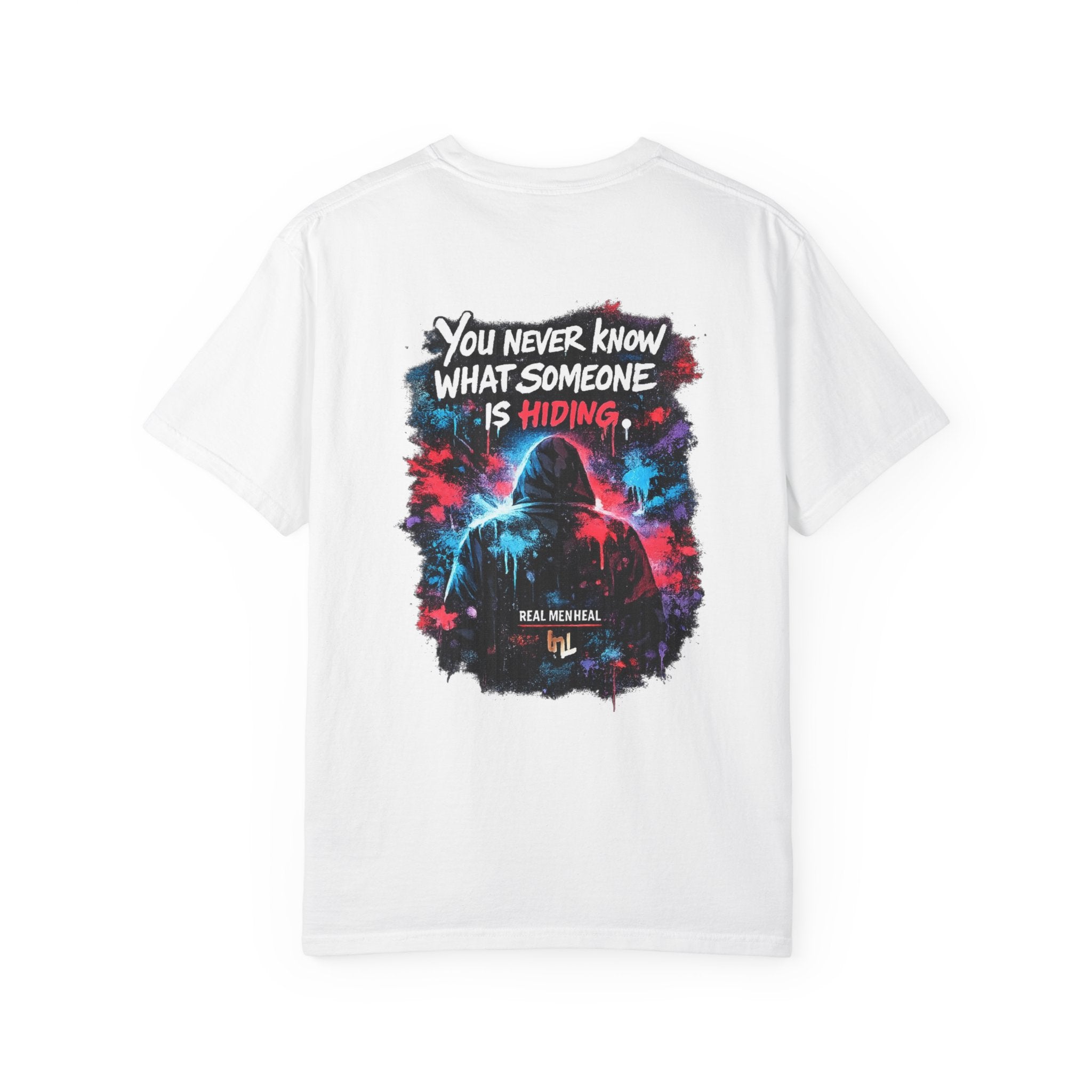 Smiling...But Not Okay Garment-Dyed T-shirt